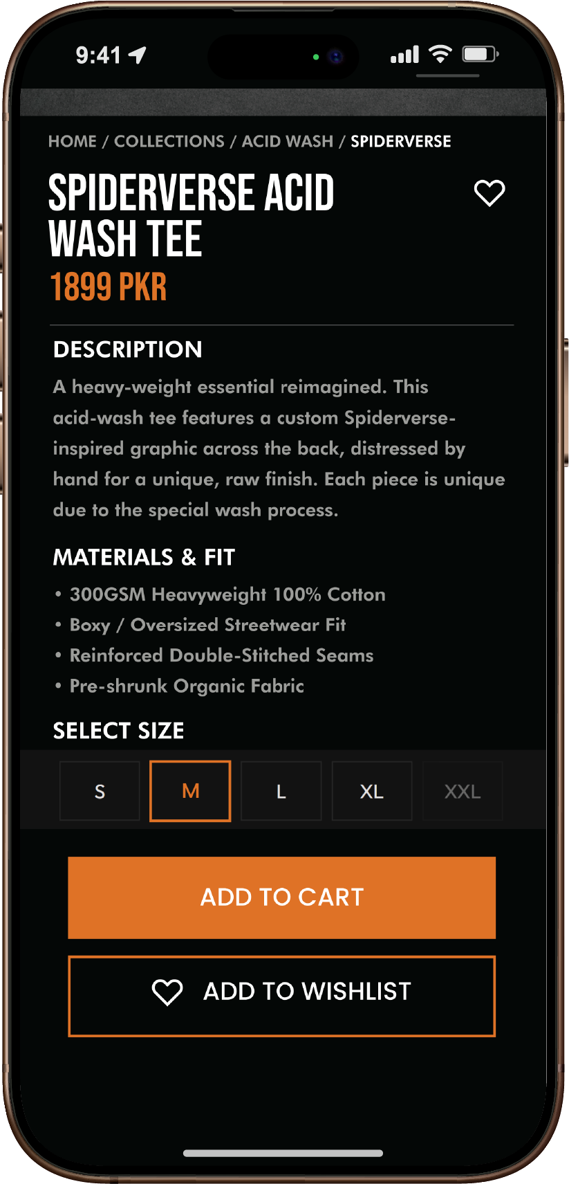 Product Detail High Fidelity